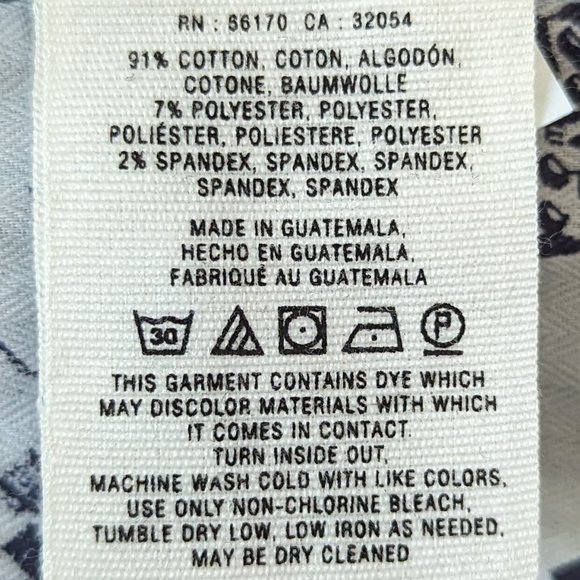 Anthropologie Pilcro and the Letterpress Dark Wash Flare Jeans Size 27 - Picture 12 of 13